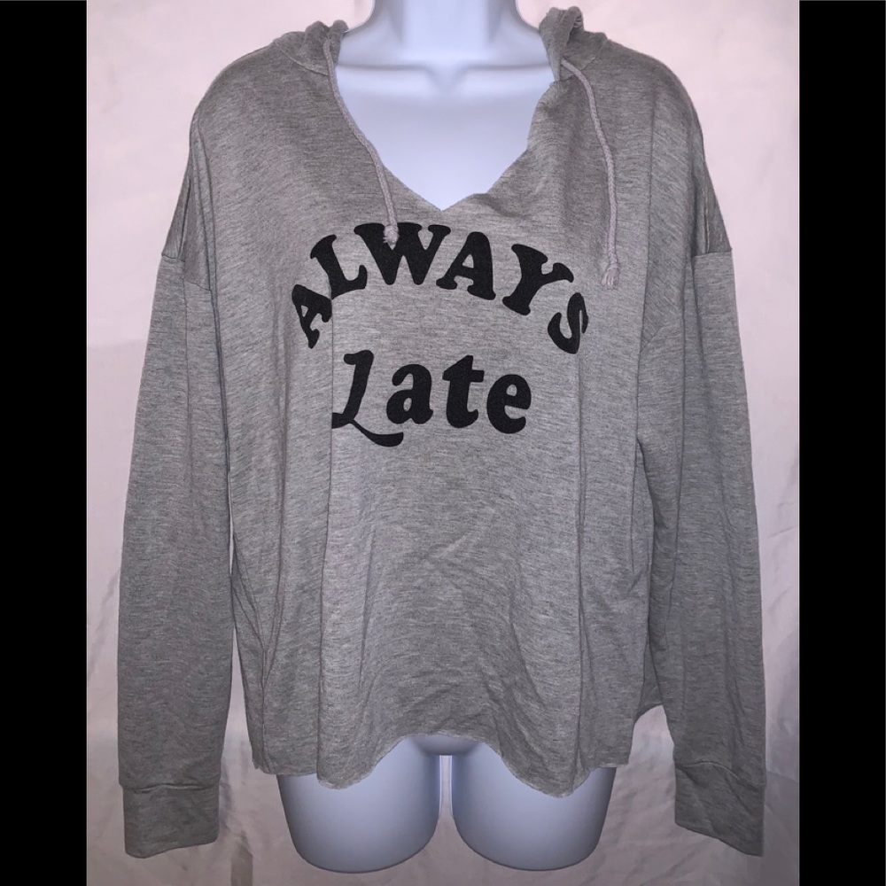 Lightweight pullover hoodie